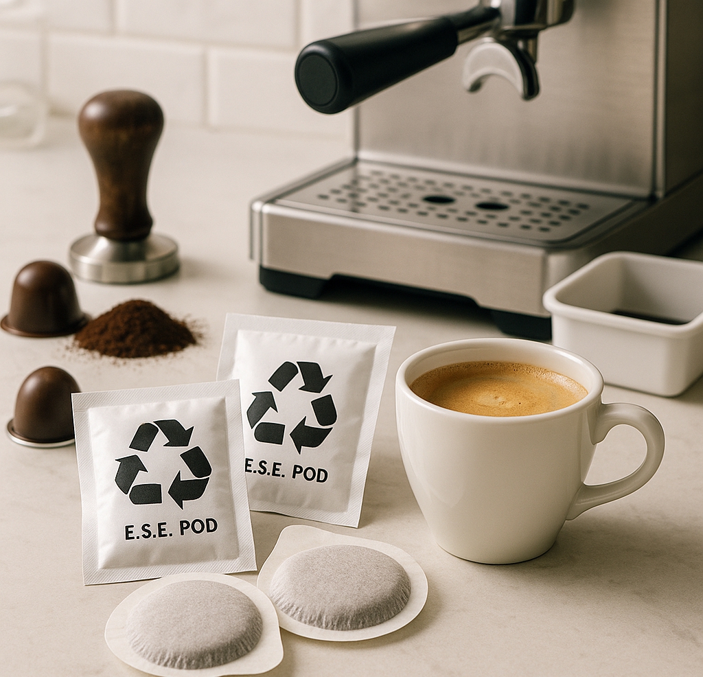 Čo sú E.S.E. pody: Kompletný sprievodca jednoduchou a kvalitnou prípravou espressa