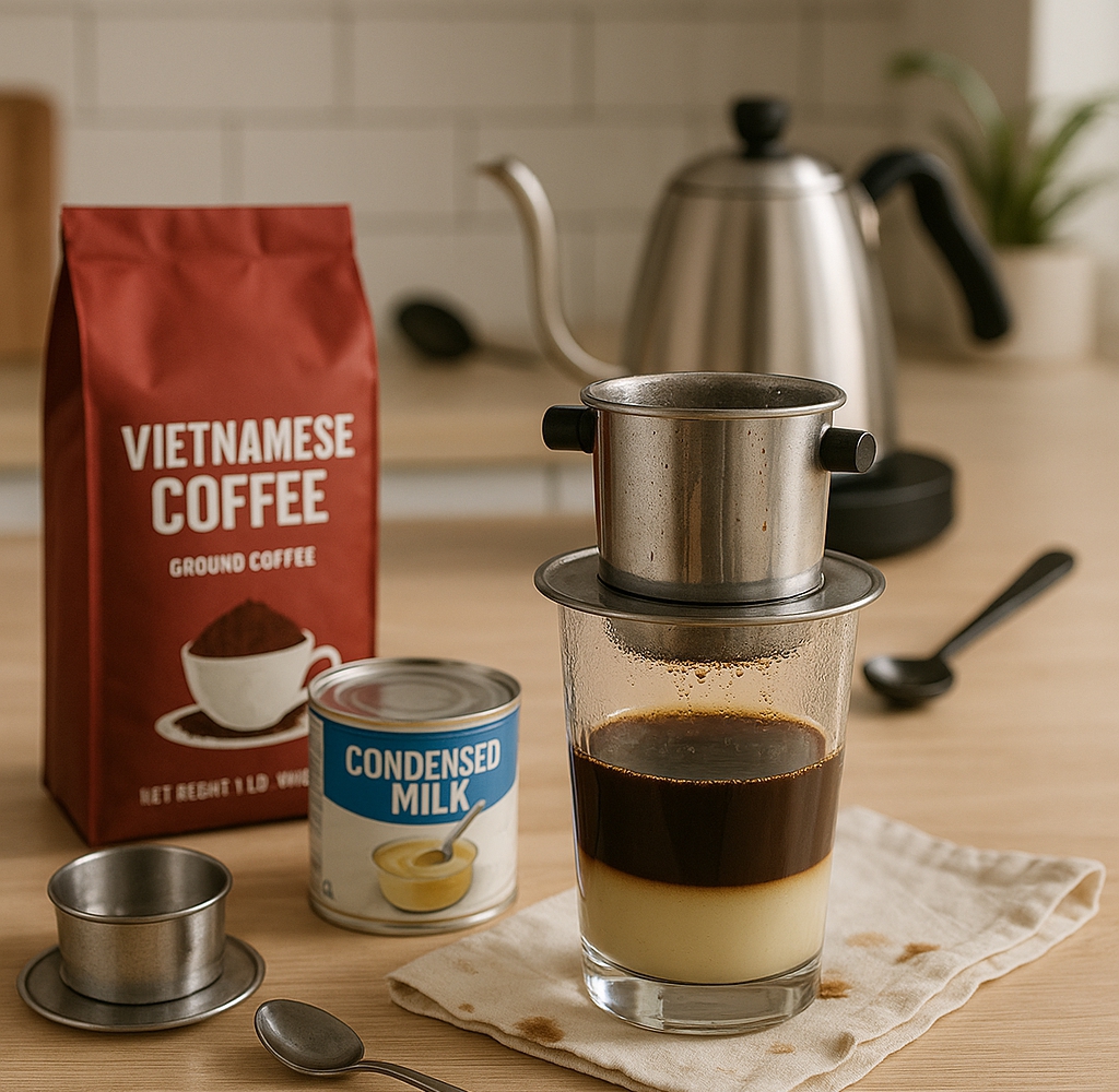 Ako pripraviť vietnamskú kávu doma: Kompletný sprievodca výberom príslušenstva a tradičným postupom