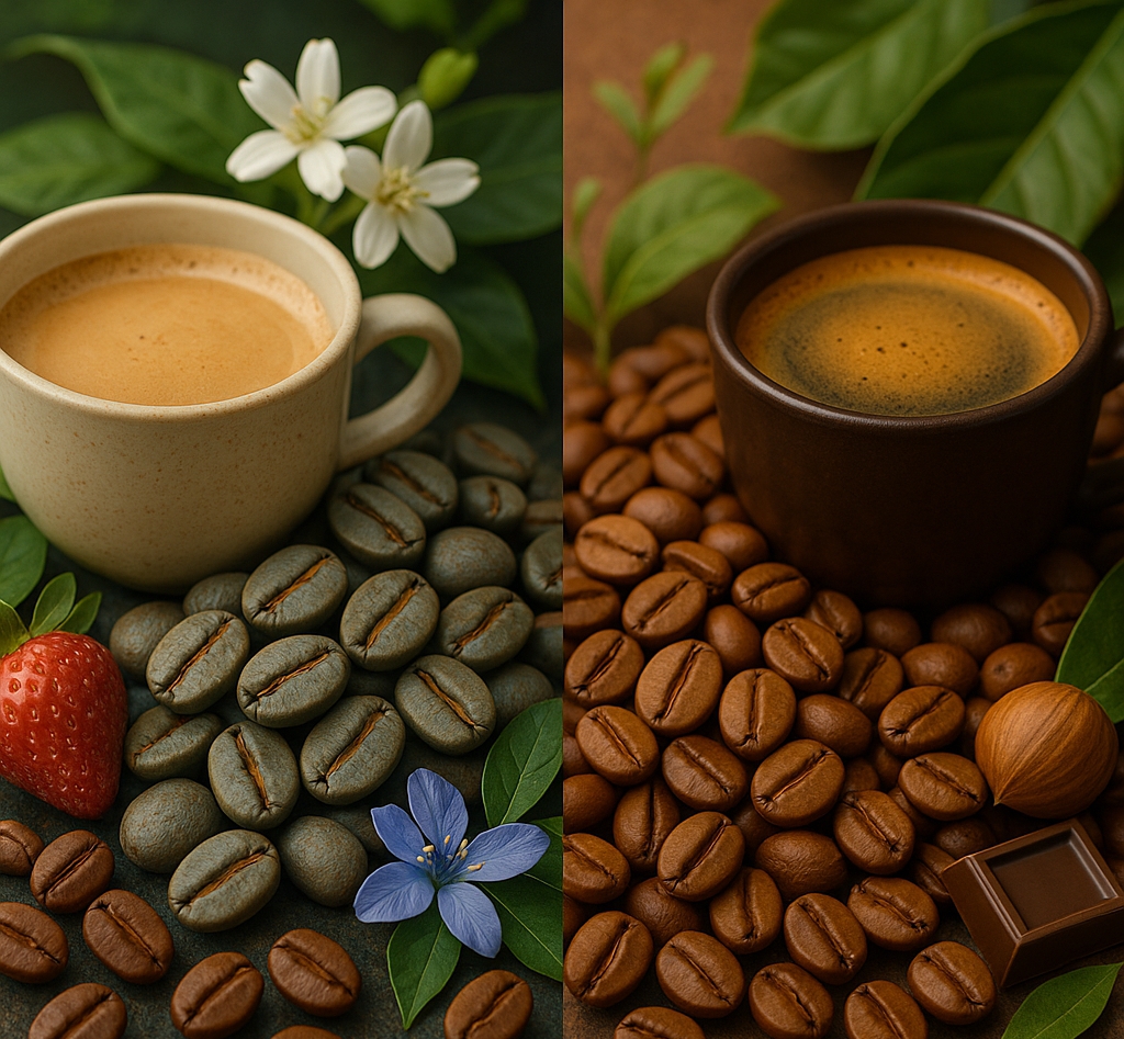 Arabika vs robusta – rozdiel v chuti, pôvode a výbere kávy: Kompletný sprievodca pre správnu voľbu zŕn