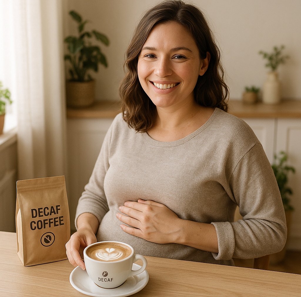 Bezkofeínová káva pre tehotné ženy: Všetko, čo potrebujete vedieť o bezpečnej alternatíve kávy v tehotenstve