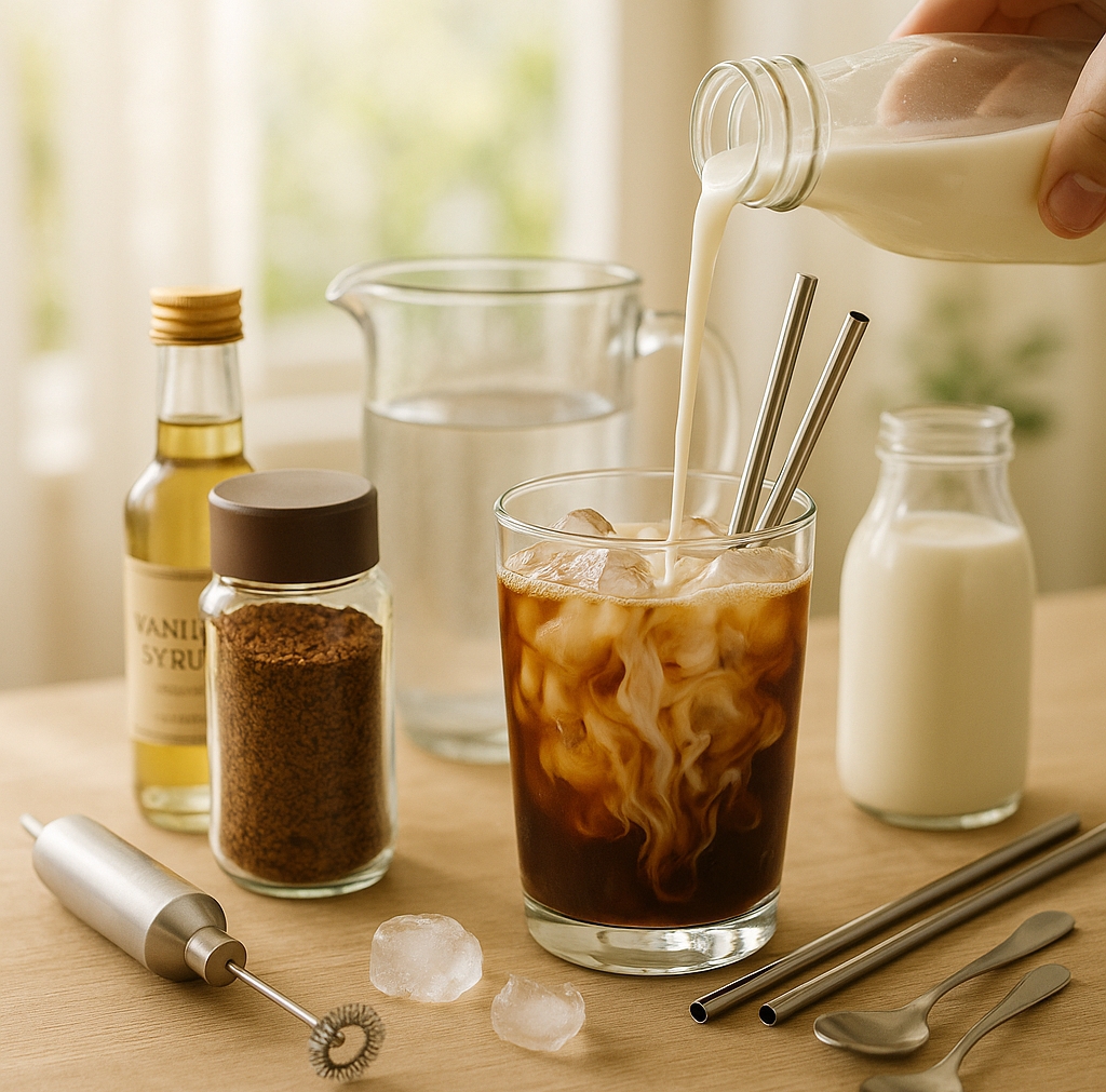 Instantná ľadová káva: Kompletný sprievodca prípravou osviežujúceho nápoja doma