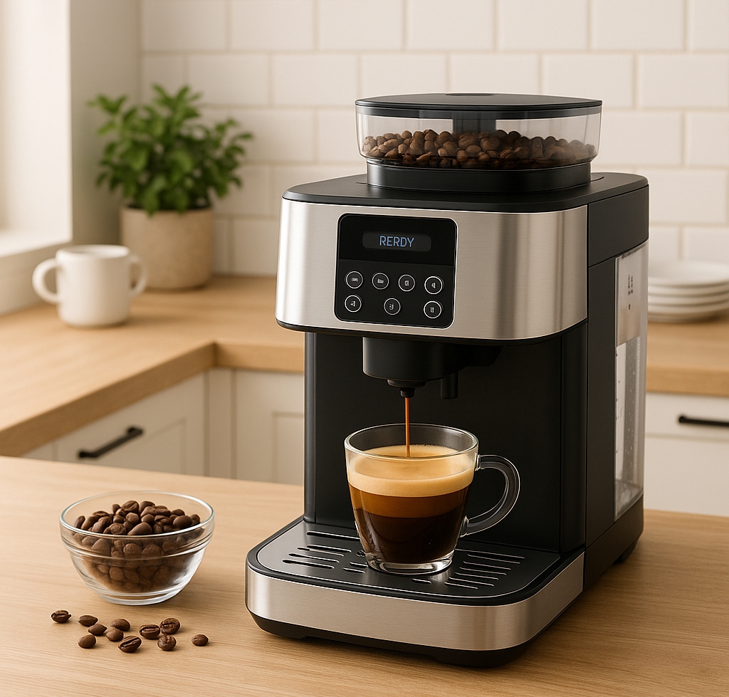 Kávovar s mlynčekom pre domácnosť: Ako vybrať ten najlepší pre čerstvú a kvalitnú kávu každý deň