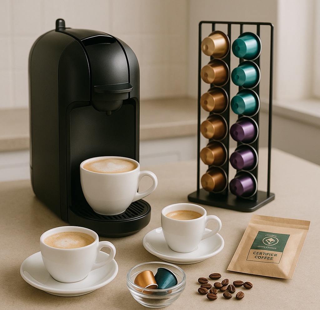 Kapsulové nápoje: Kompletný sprievodca výberom, prípravou a skladovaním moderných teplých nápojov