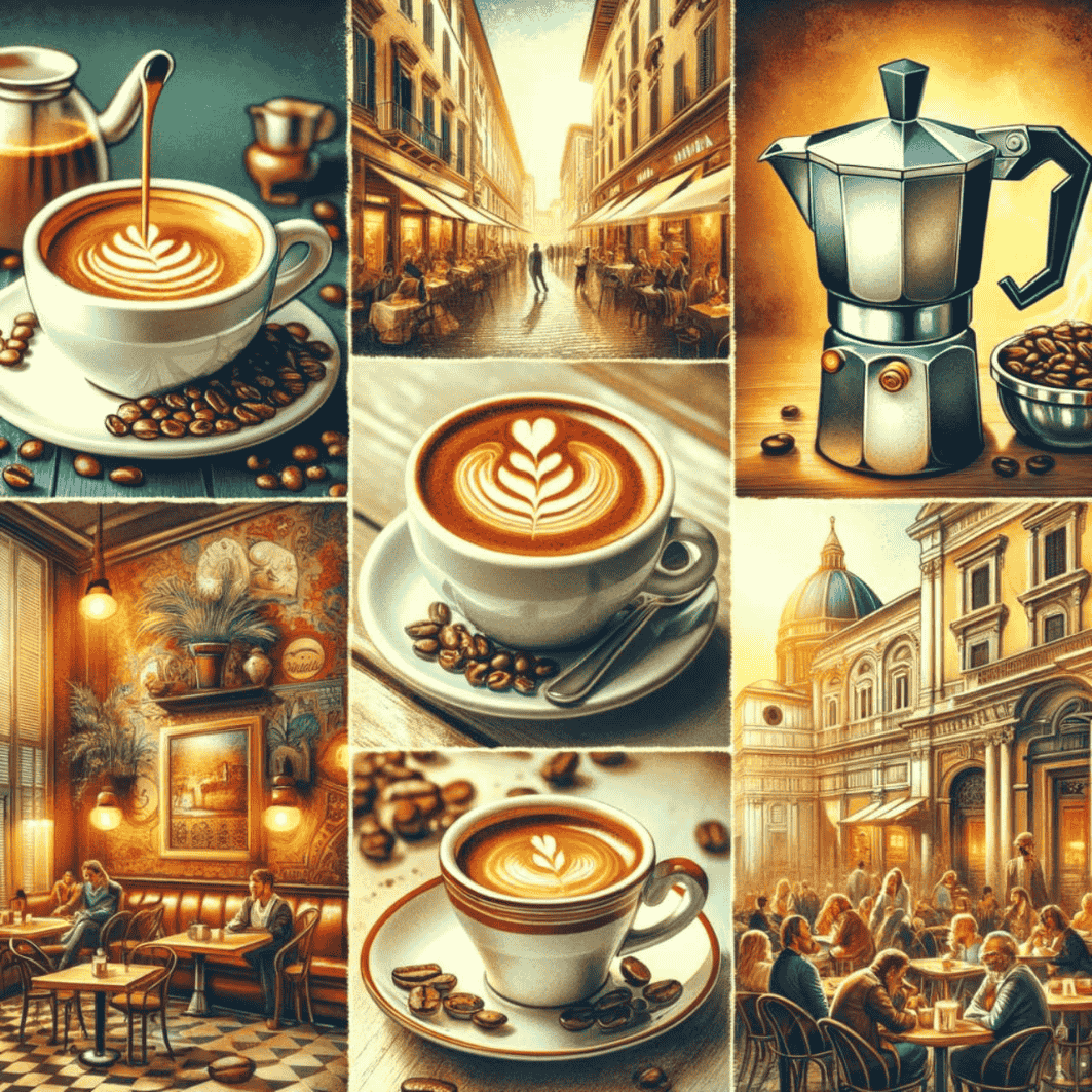 Talianske umenie kávy