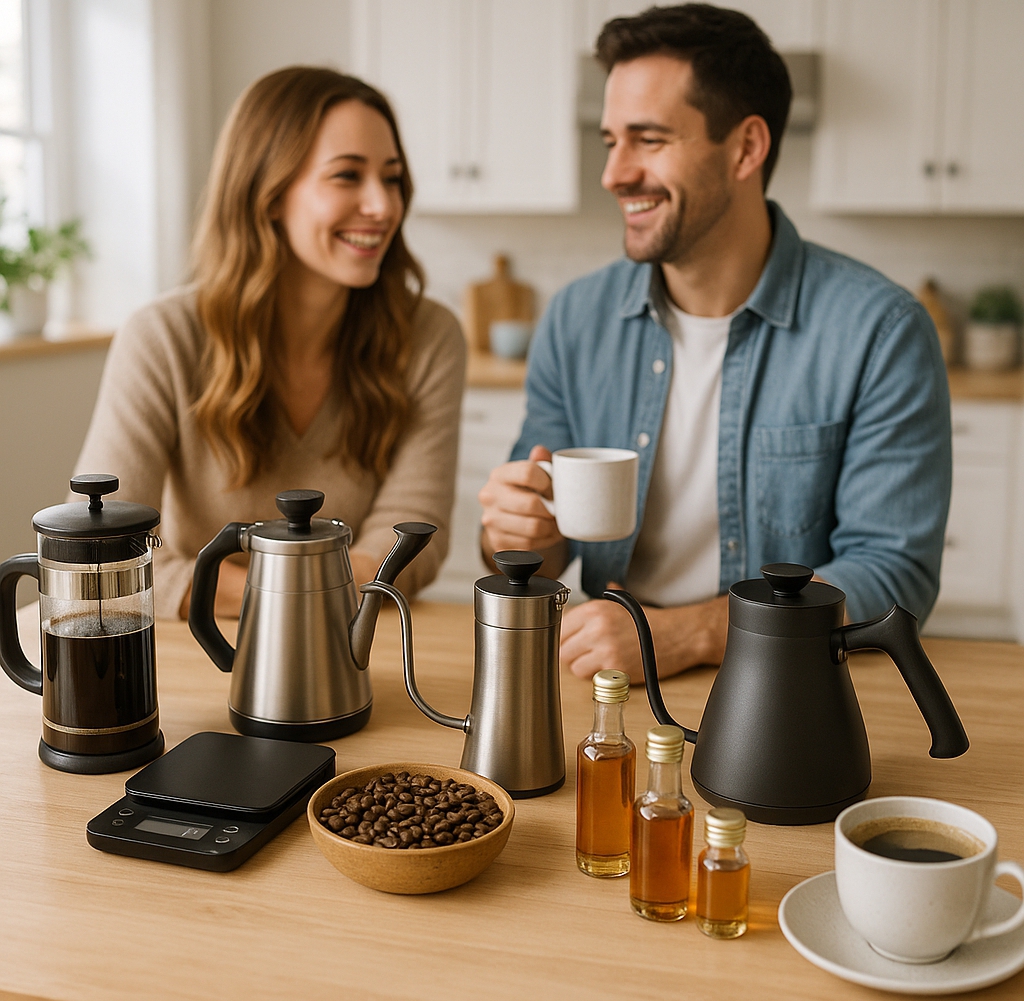Príprava kávy doma ako z kaviarne: Kompletný sprievodca výberom kávových zŕn, pomôcok a profi tipmi na dokonalú šálku