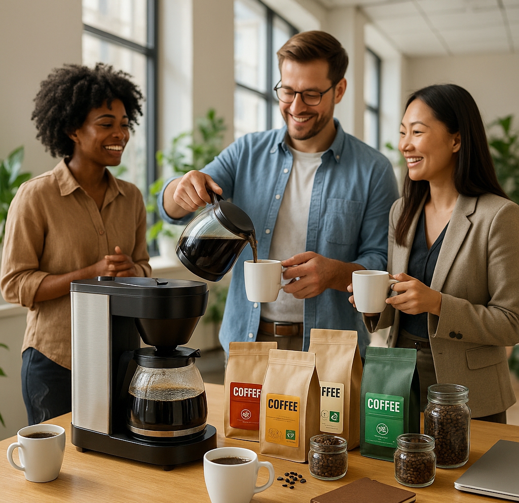 Najlepšia káva do kancelárie na filter: Ako vybrať správnu kávu pre firemnú pohodu a produktivitu