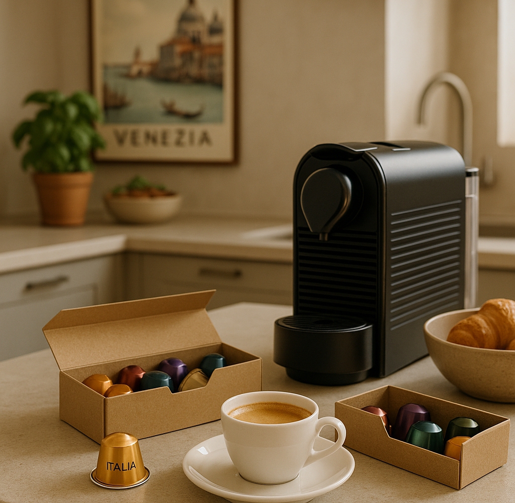 Talianska káva v kapsuliach – prečo ju vyskúšať a ako si vychutnať pravé espresso aj doma