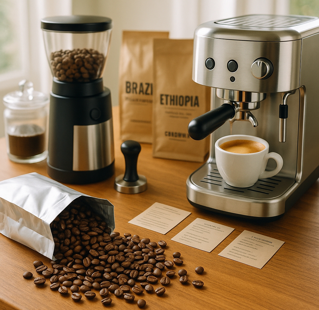 Zrnková káva na espresso: Ako vybrať tú najlepšiu pre váš domáci kávovar