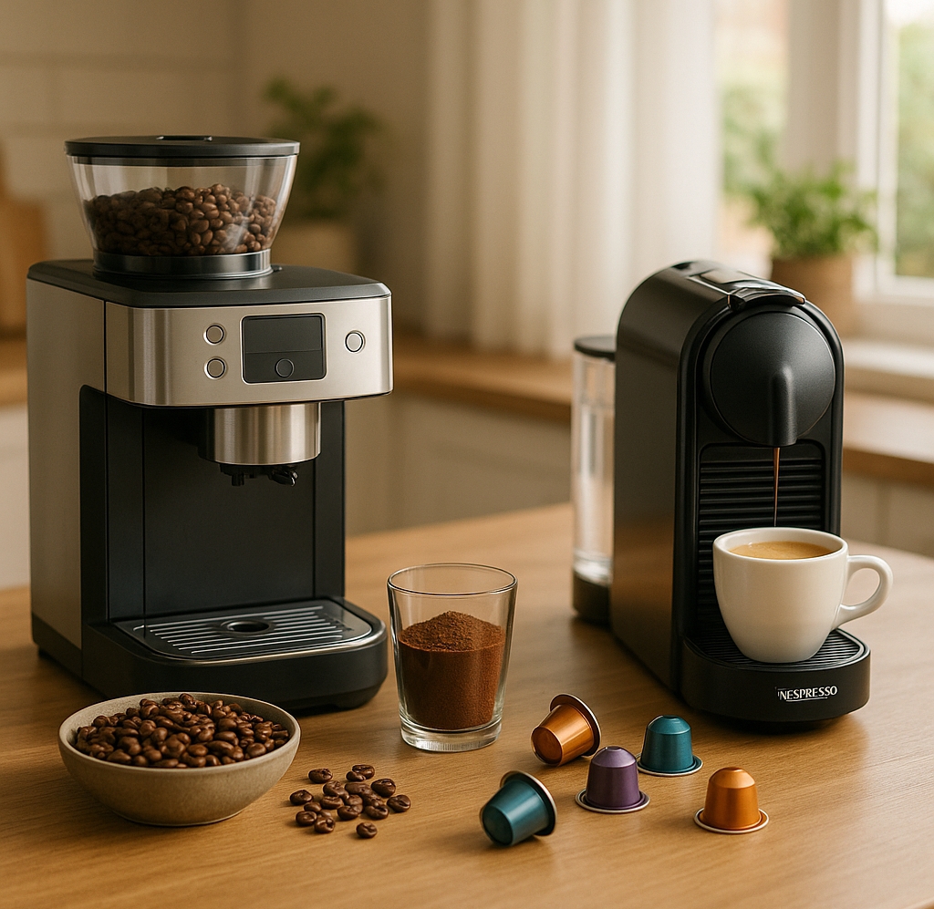 Zrnková vs kapsulová káva – čo sa oplatí viac? Porovnanie kvality, cien a praktických výhod pre domácu prípravu kávy