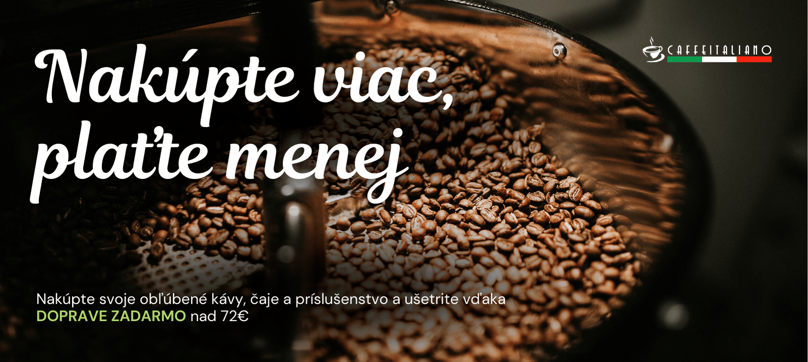 Doprava zadarmo nad 72€