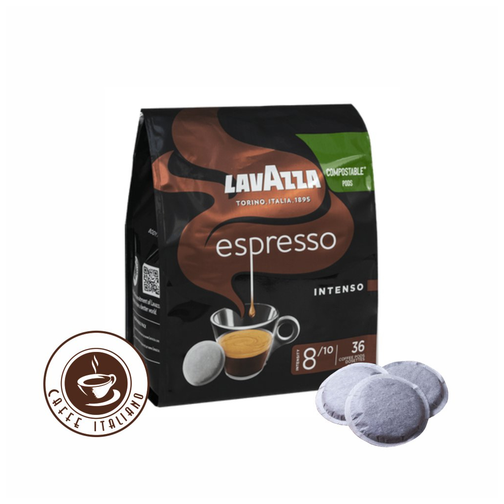 Lavazza Espresso Intenso (Taza normal) - 36 Monodosis para Senseo por 4,99 €