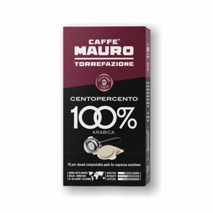 Mauro Centopercento 100% Arabica E.S.E pody 18ks