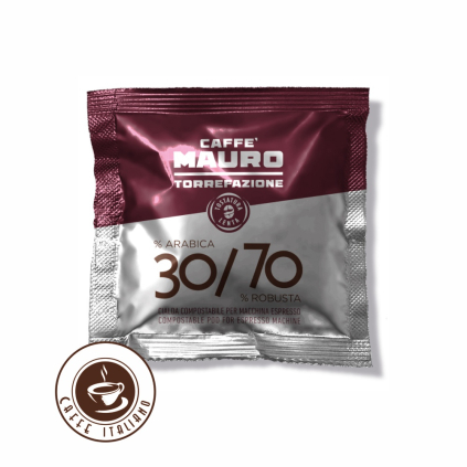 Mauro classico pody 30arabica 70robusta logo caffeitaliano