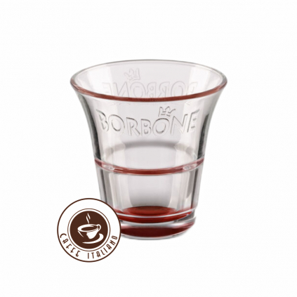 caffe borbone poharik 60ml sklo logo caffeitaliano