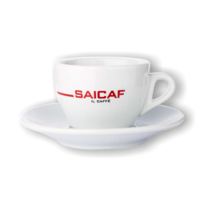 10689 2 saicaf caffee cappuccino salka 150ml keramika biela caffeitaliano