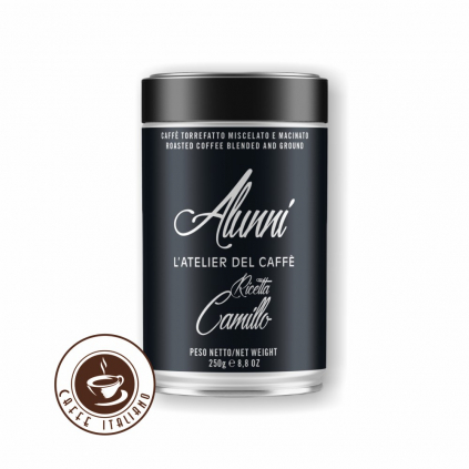 Alunni Camillo 250g mleta kava logo caffeitaliano