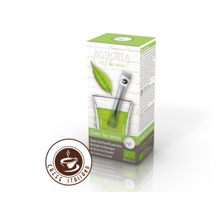 bistrotea zeleny caj citronova trava tpod 27g logo caffeitaliano