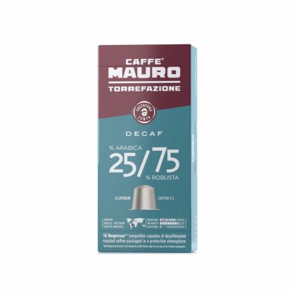 Kapsule Nespresso Mauro DECAF 25%/75%
