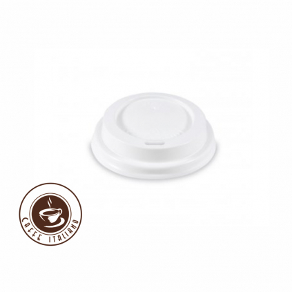 plastovy vrchnak na papierovy pohar 110ml espresso coffee to go logo caffeitaliano