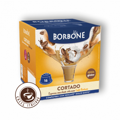 caffe borbone cortado dolce gusto kapsule 16ks logo caffeitaliano