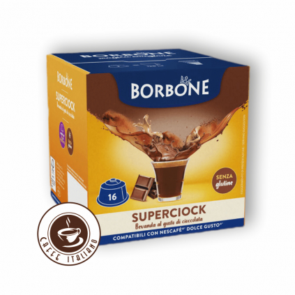 caffe borbone super cokolada dolce gusto kapsule 16ks logo caffeitaliano