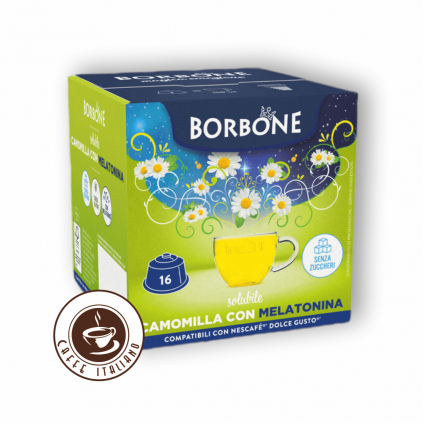 caffe borbone caj kamilka melatonin dolce gusto kapsule 16ks logo caffeitaliano