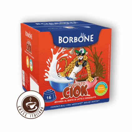 caffe borbone mliecna cokolada dolce gusto kapsule 16ks logo caffeitaliano