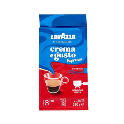 Lavazza Crema e Gusto Espresso Risveglio Classico 250g mletá káva