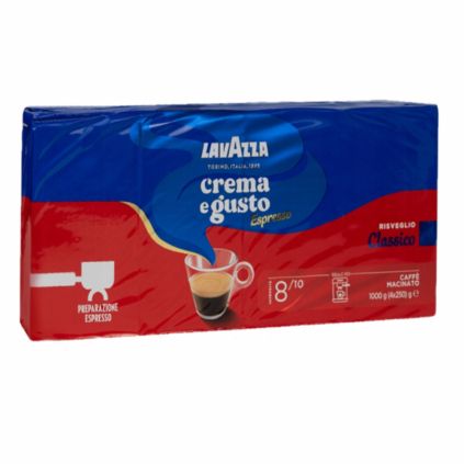 Lavazza Crema e Gusto Espresso Risveglio Classico 4Pack 4x250g