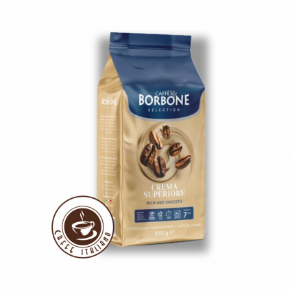 Borbone Selection zrnkova kava 1kg Crema Superiore caffeitaliano logo