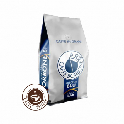 Borbone Linea Bar zrnkova kava 1kg Miscela Blu caffeitaliano logo