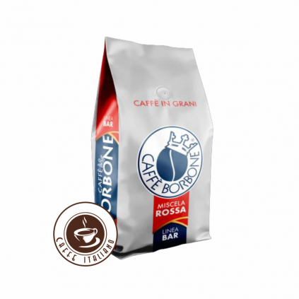 Borbone Linea Bar zrnkova kava 1kg Miscela Red caffeitaliano logo