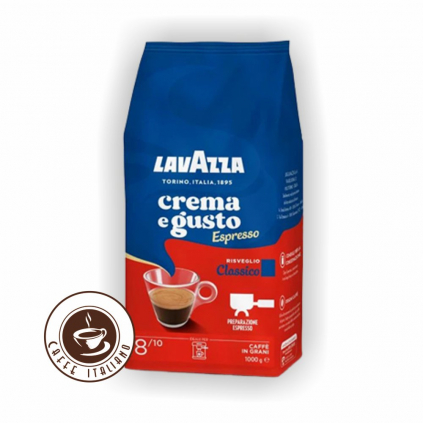 Lavazza crema e gusto espresso classico 1kg logo caffeitaliano