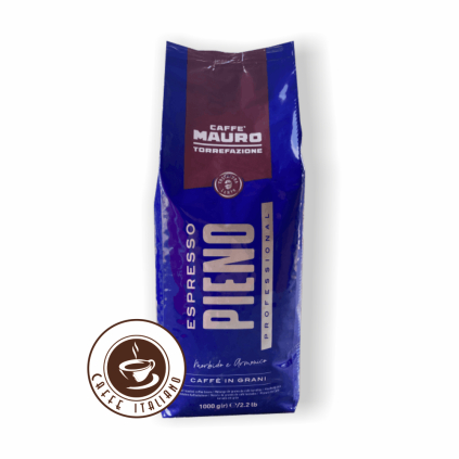 mauro caffe espresso pieno 1kg 20arabica 80robusta logo caffeitaliano