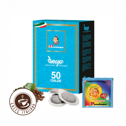 passalacqua ese pody deup bezkofeinova kava 50ks logo caffeitaliano