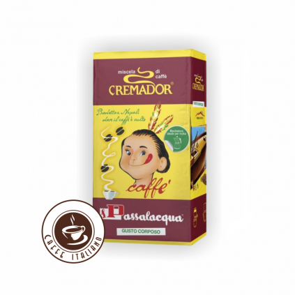 Passalacqua mleta kava cremador 250g logo caffeitaliano