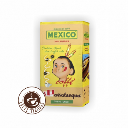 Passalacqua mleta kava mexico espresso 250g logo caffeitaliano