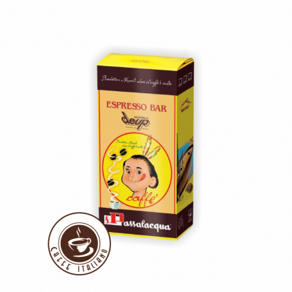 Passalacqua bezkofeinova zrnkova kava deup 500g logo caffeitaliano