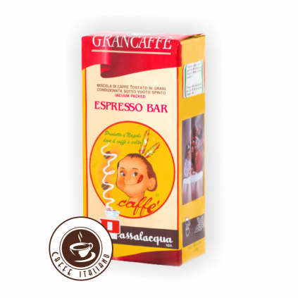 passalaqua grancaffe 1kg zrnkova kava 80arabica 20robusta logo caffeitaliano