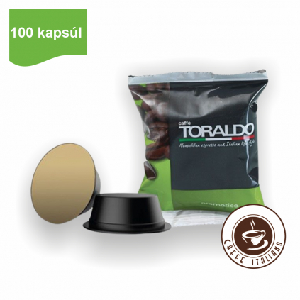 caffe toraldo aromatico lavazza firma 100kapsul logo caffeitaliano