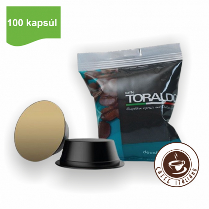 caffe toraldo dek bezkofeinova lavazza firma 100kapsul logo caffeitaliano