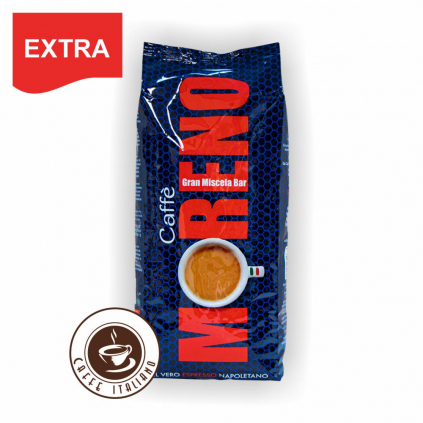 caffe moreno gran miscela bar espresso extra 75arabica 25robusta logo caffeitaliano