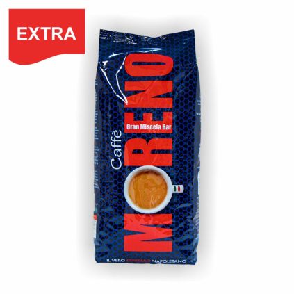 Caffe Moreno Gran Miscela Extra Bar 1kg – 75% Arabica 25% Robusta