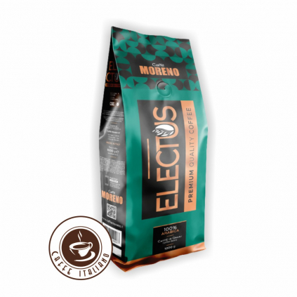 caffe moreno electus 1kg zrnkova kava 100arabica logo caffeitaliano