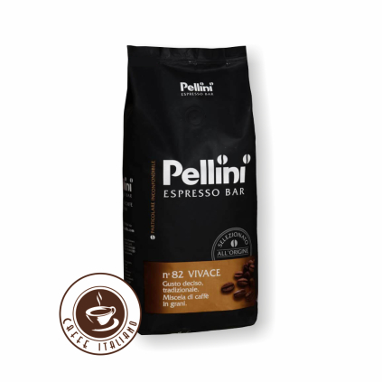 Pellini Espresso Bar n°82 Vivace 1 kg zrnková káva