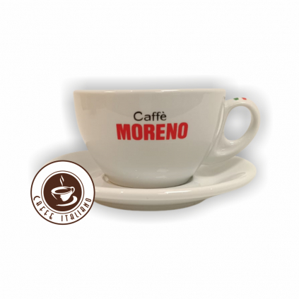 caffe moreno cappuccino grande salka porcelan logo caffeitaliano