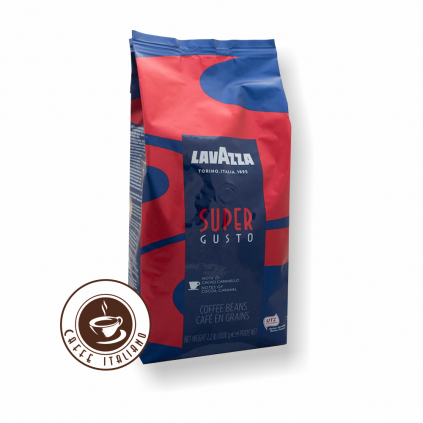 Lavazza Super Gusto 1kg zrnková káva