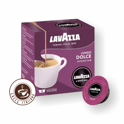 Lavazza® A Modo Mio® Dolce Lungo kapsule 16ks