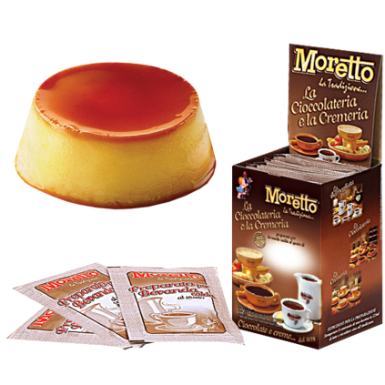 Horúca čokoláda Moretto príchuť KARAMELOVÝ KRÉM caffeitaliano
