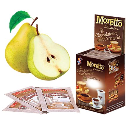 Horúca čokoláda hruška Moretto